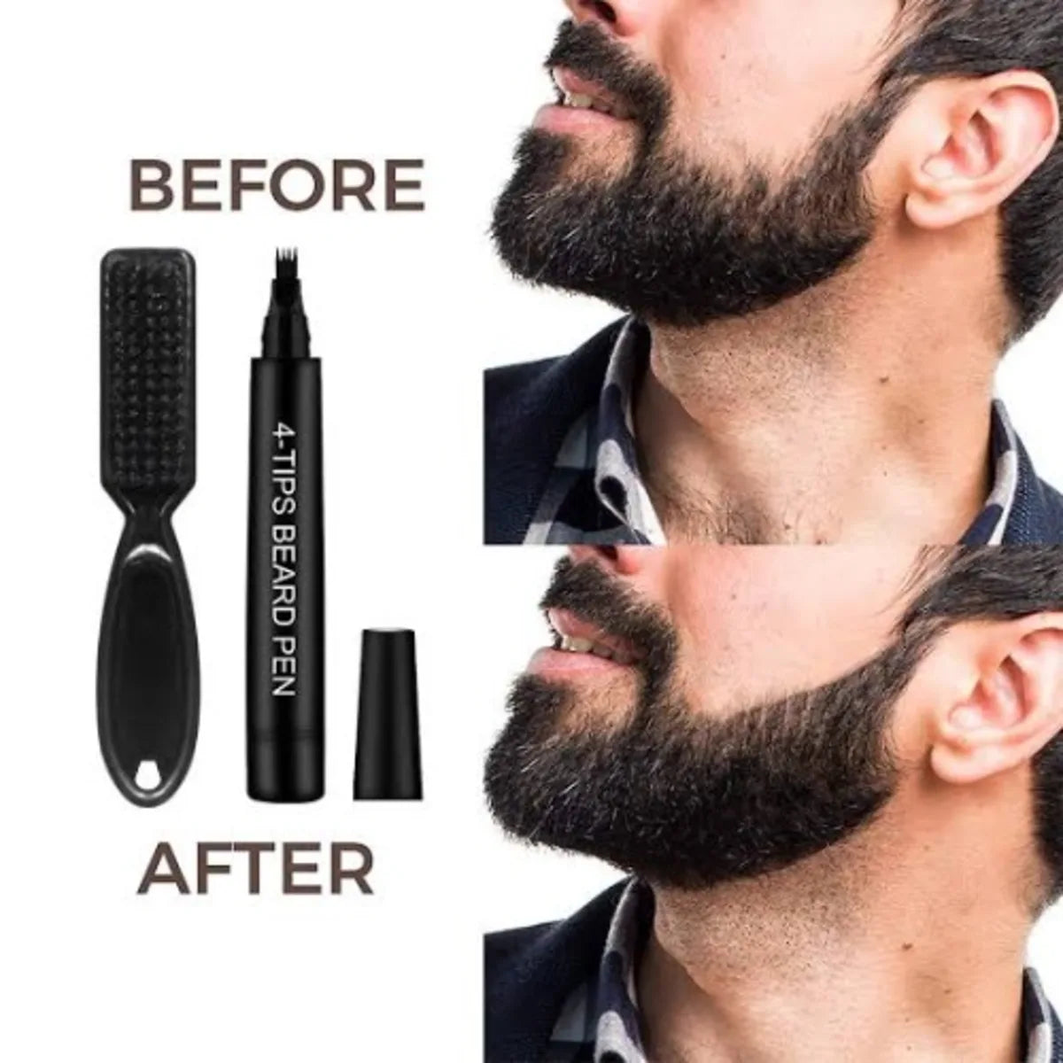 LÁPIZ DELINIADOR BARBA BIOTEZ + Envío GRATIS